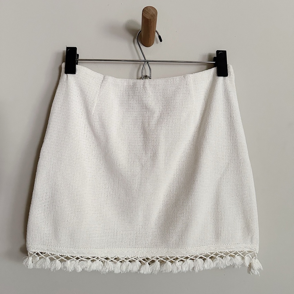 Tassel Mini Skirt